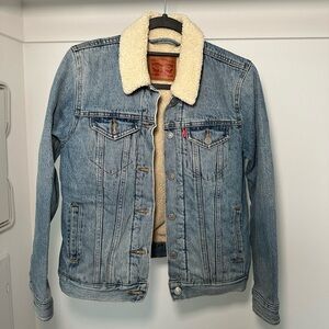 Levi’s Sherpa Lined Denim Jacket